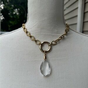 MIKE GOLD STATEMENT NECKLACE